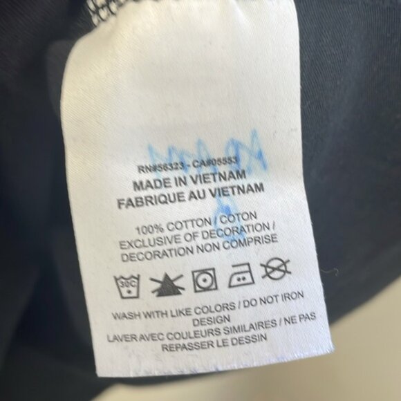 Air Jordan - Classic Jump Man Vintage Style Short Sleeve Shirt - Black - M - Picture 5 of 10